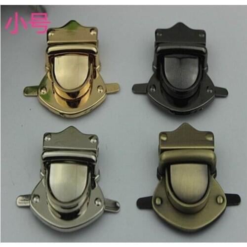6PCS/lot) DIY bags handbags hardware duck tongue lock lock metal parts