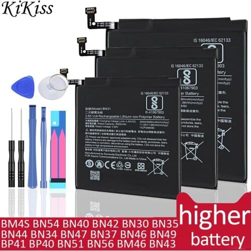 BN35 BN31 BM47 BN40 BN44 BN34 BM46 Battery For Xiaomi Redmi / Red mi Note 3 3S 3X 4X 4 Pro Prime 4A 5 Plus 5A 6 6A 7 8 8T K20 GO