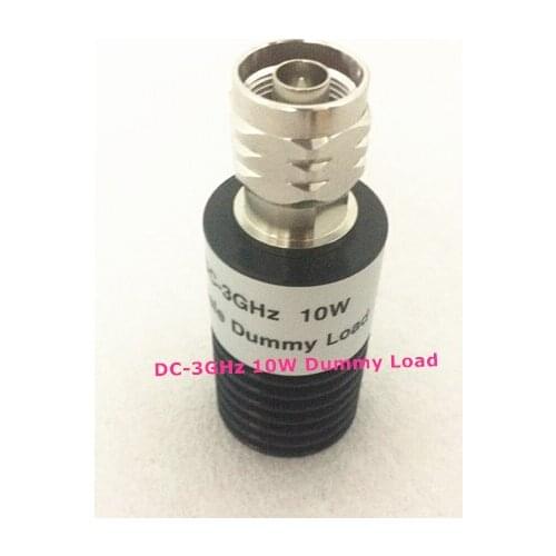 Free shipping 10W N male plug RF Coaxial Dummy Load DC-3GHz 50ohm fixed termination load terminator