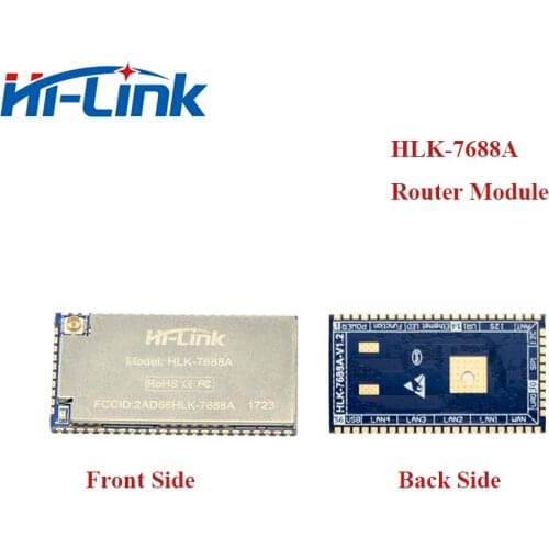 Free Ship Industrial serial low cost Wifi module support OPENWRT HLK-7688A for IOT Smart home
