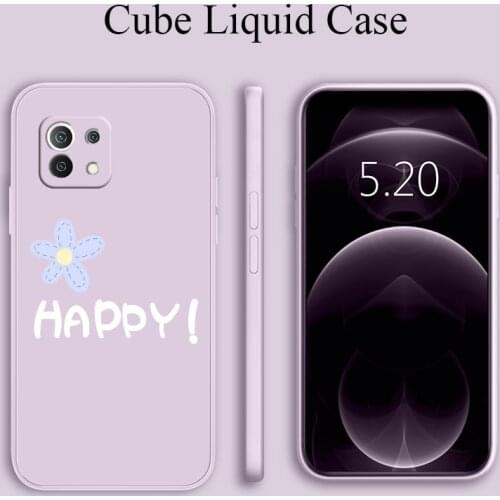 Small Fresh Case For Xiaomi Mi 11 lite Ultra 11i 10T 9T Pro Lite 10 10S 9 8 lite Pro Poco F2 X2 F3 Pro Phone Back Cover Case
