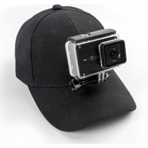 For Go pro Hero 5 3 3+ 4 Sun Hat Cap With Base for Gopro 5 black Accessories SCJAM SJ4000 SJ5000 Xiaomi YI Sport action Camera