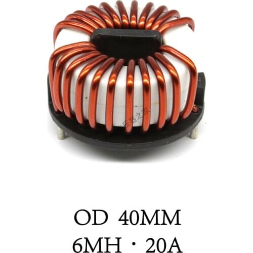 Photovoltaic inverter EMIEMC Amorphous common-mode inductance 6mh20A Horizontal inductor with amorphous magnetic ring inductance