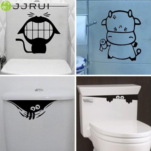 JJRUI Bathroom Stickers