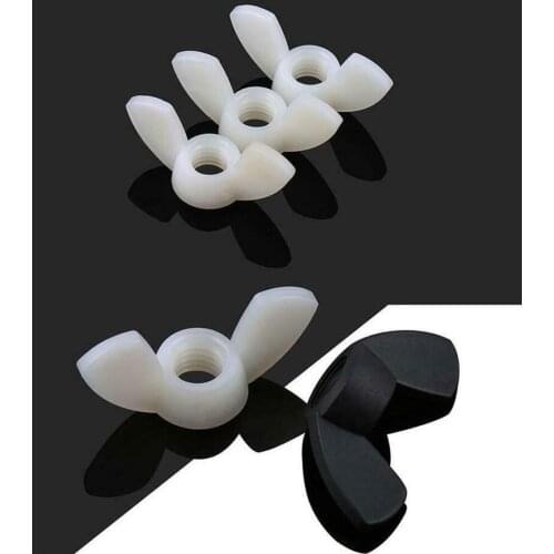 M4 M5 M6 M8 M10 M12 plastic / nylon wing nut Butterfly hand-tightened claw nut