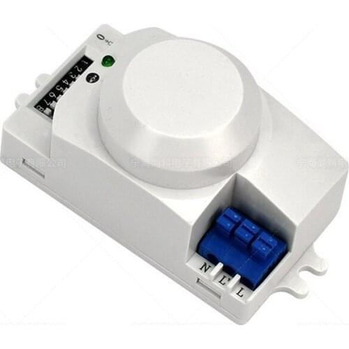 AC 220V-240V 5.8GHz Microwave Movement Motion Detector Sensor Switch for Light Hottest Micro Wave Module