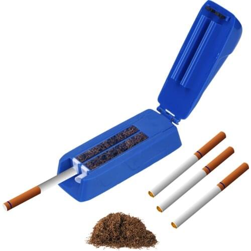 Maker Rolling Manual Tobacco Cigarette Cigarette Smoking Accessories Double Tube Maker Rolling Injector Roller Machine Tools