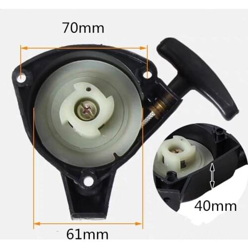 RECOIL STARTER ASSEMBLY 4T EASY START FOR MITSUBISHI TU26 TB26 TU23 TU33 767 768 SPRAYER REWIND PULL START TRIMMER PARTS