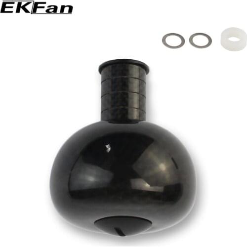 EKFan New Design Carbon Fiber 3000-6000 Series Fishing Reel Handle Knobs Bait Casting Spinning Reels Fishing Tackle