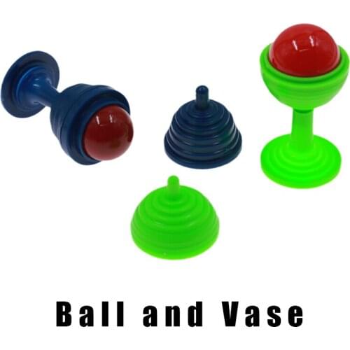 Ball and Vase Ball Vanish Magic Tricks Gimmicks Prop Magia Magician Stage Classic Toys Illusion Funny Mentalism