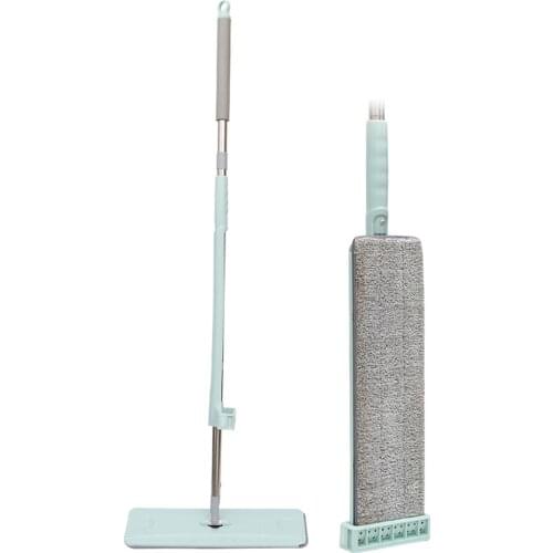 Self-Wringing Mop Free Hand Washing Flip Flat Mop Automatic 360 Rotating Wet Dry Spin Mopping Cleaner Lazy Household Cleaning