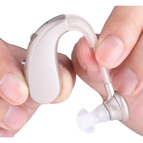 Hearing Aid Ear for Deafness Sound Amplifier Adjustable Hearing Aids Portable Super Ear Hearing Amplifier for the Elderly