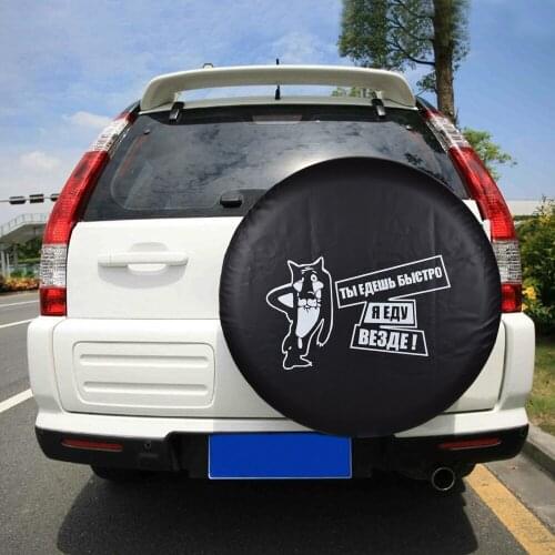 Universal PVC Leather Spare Tire Wheel Cover Case Protector Bag Pouch For Land Rover Defender Freelander 2 DC100 Freelander