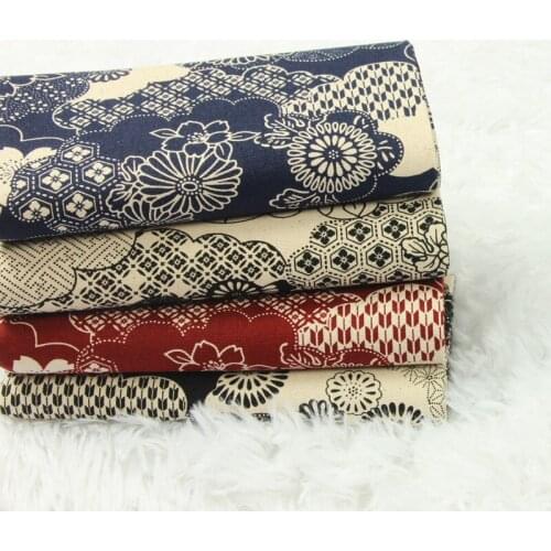 High quality pure cotton tissu Beautiful flowers fabric Handmade DIY Dress Dresses and Dolls cotton fabric