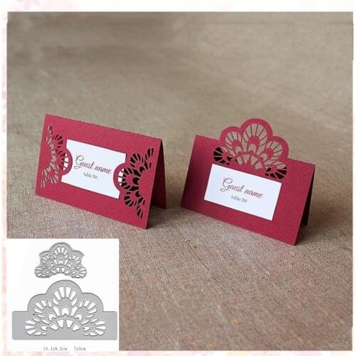 2pcs lace Metal Cutting Dies New 2020 Flower border Crafts Die Cuts For DIY Scrapbooking Paper Cards Decorations Embossing