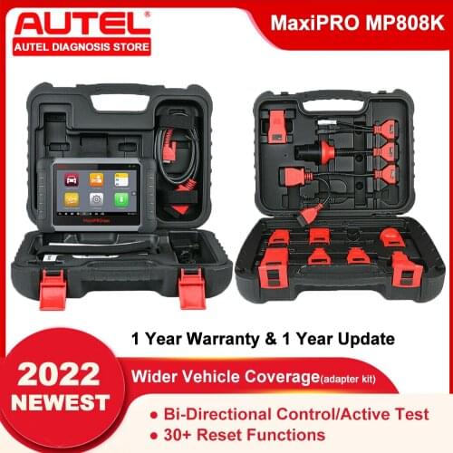 Autel MaxiPRO MP808K OBD2 Auto Diagnostics Scan Tool EPB ABS Active Test Better DS808 MP808