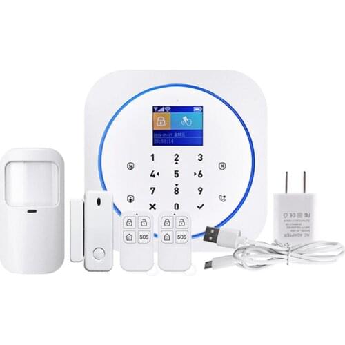 Home door and window mobile phone anti-theft alarm Tuya smart home wireless anti-theft alarm