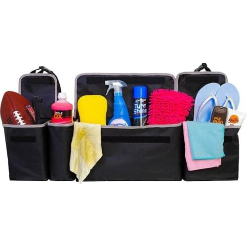 High Capacity Multi-use Oxford Cloth Car trunk organizer Seat Back Backseat Storage Automobile Interior Accessories