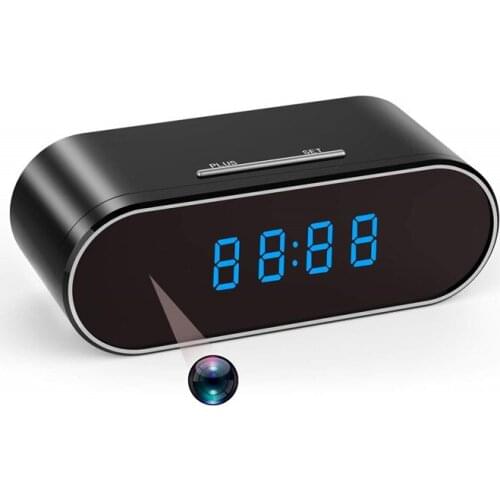 Clock Mini Camera 1080P HD micro camera espia wifi camera Security Night Vision Motion Detection wifi Secret Camera gizli kamera