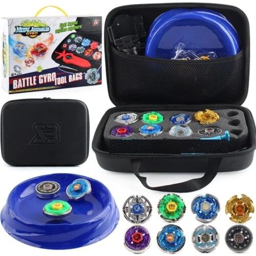 Bayblade Toys 1 Set=8 Bay+3 Launcher+1 Stadium +1Bag Baby Gift Toys XD168-31F For Children Gift