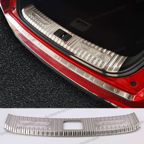 Lsrtw2017 for Changan Cs85 Car Trunk Sill Threshold Guard Board Anti-scratch Trims Interior Accessories 2019 2020 2021 panel