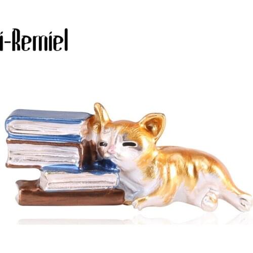 i-Remiel Brooches With Cats For Clothes