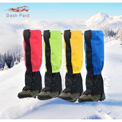 Lightweight outdoor hiking walking shoe cover leggings winter snowproof waterproof sand-proof sportswear accessories