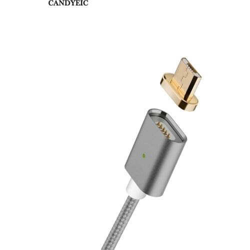 CANDYEIC Magnetic Data Micro USB Cable For Android LG G3 4 K10 Nexus 4 5 5X 6, Magnetic Charger For Huawei P7 P8 Mate8 Honor 4c
