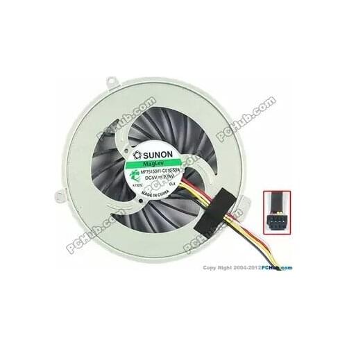 CPU cooling cooler FAN for HP OMNI AIO 120-1132 120 OMNI 12 CPU cooling fan 658909-001 MF75150V1-C010-S9A AB1305HX-PDB WJ7