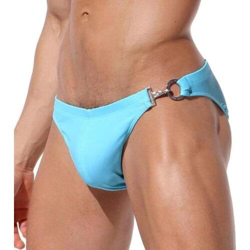 Men Swimwear sexy male swimming briefs underwear Quick drying Men Underwear Pad Swimsuit Male swimming trunks Men swim tanga