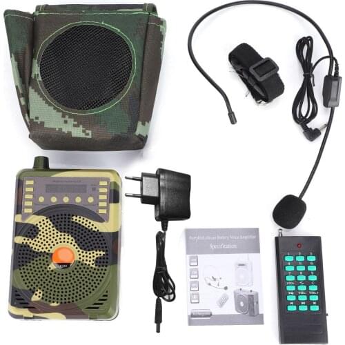 Portable Electronic Bird Caller Hunting Decoy Calls MP3 Speaker Remote Controller Kit Wireless Hunting Player Fast Delivery