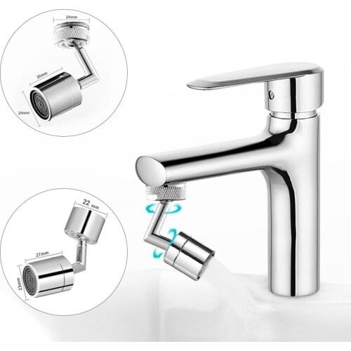 360 Degree Adjustment Kitchen Faucet Extension Tube Bathroom Extension Water Tap Water Filter Foam Kitchen Faucet Accessories