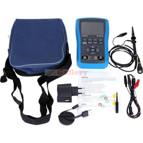 50 M 10hz-156khz Handheld Oscilloscope Scopemeter Function Signal Generator Lcd Display Dds