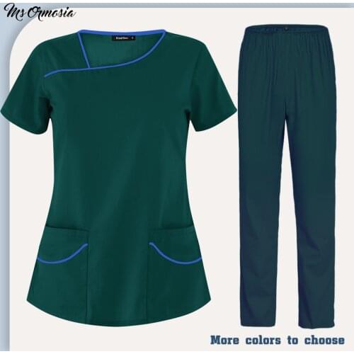 Dentistry Doctor Overalls Lab Coat Medical Surgical Accessories Wholesale New Pharmacy Pet Hospital Doctor Nurse Scrubs Tops