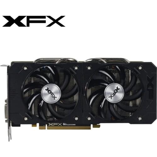 XFX R9 380 4GB Graphics Card AMD Radeon R9 380X 4GB Video Screen Cards GPU Board Desktop Computer Game Giming Map VGA DVI HDMI