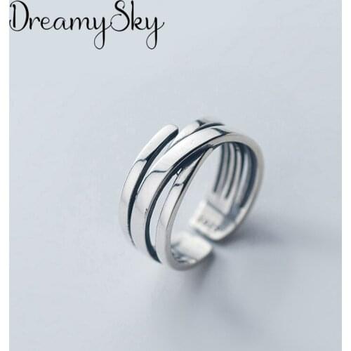 2020 Punk Vintage Chains Rings For Women Charming Ring Bohemian Wedding Fashion Jewelry Party Gifts