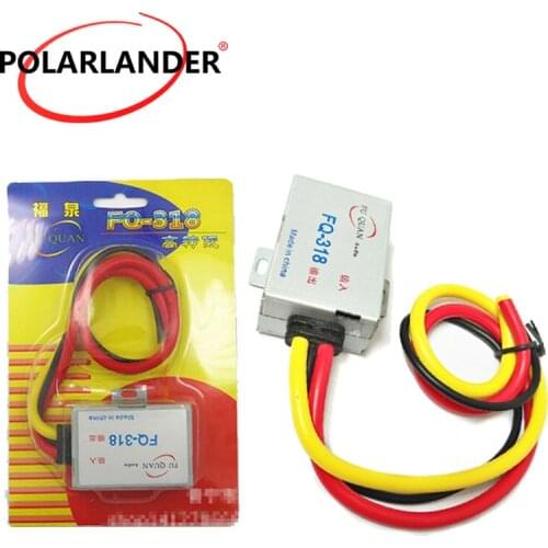 High-end Car Audio Filter 12V Noise Suppressor Reducer Easy to install for Stereo DVD GPS Head Unit Power Cable Amplifier