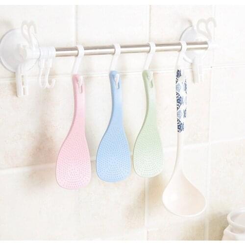1PCS Cute little fresh wheatgrass material non-stick rice spoon rice cooker kitchen utensils rice shovel kitchen accessories