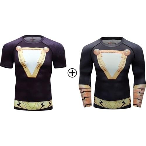 2021 Compression Gym Shirts Long And Short Sleeve Custom BJJ Rashguard MMA Sublimated Mens Rash Guard