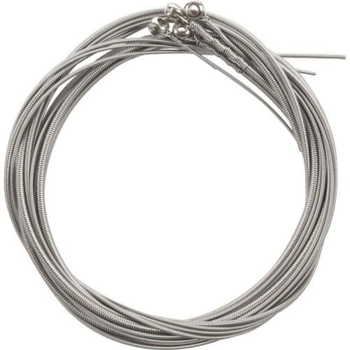 4 Pieces Bass Strings Bass Guitar Accessories Guitar Strings Silver Plated Guitar Music Accessories