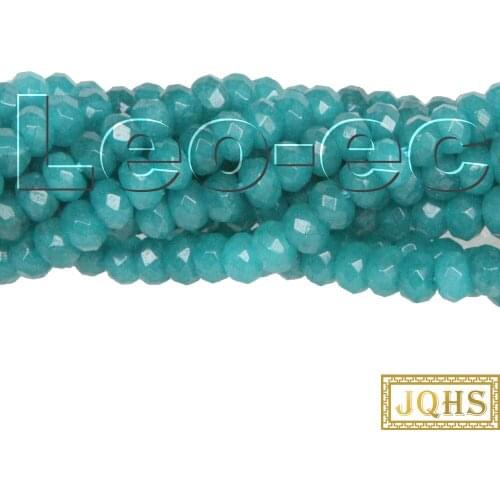 5psc 2X4mm AAA Faceted Rondelle dark green Emerald Gems Loose Beads for Jewelry Making Strand v1732