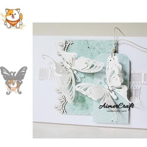 Butterfly Animal Metal Cutting Dies Scrapbooking Stencil For DIY Paper Card Decorative Embossing Die Cut Craft Dies New 2019