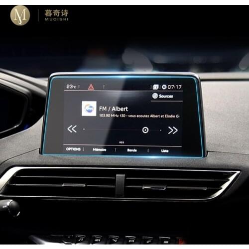 For Peugeot 3008 4008 2016-2020 Car GPS navigation film LCD screen Tempered glass protective film Anti-scratch Film Accessories
