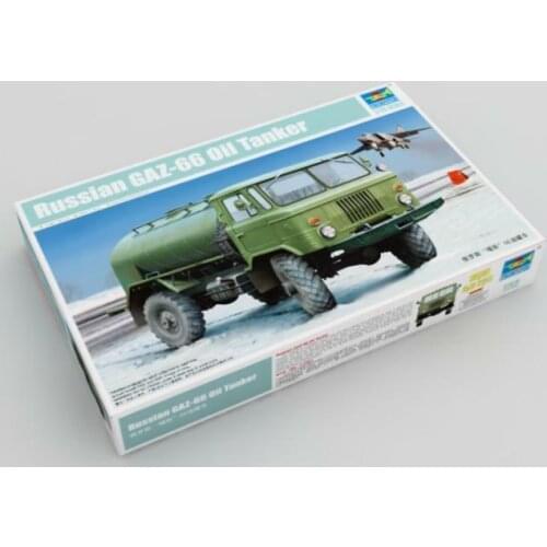 Trumpeter 1:35 01018 Russian GAZ-66 Oil Truck - New Model Kit
