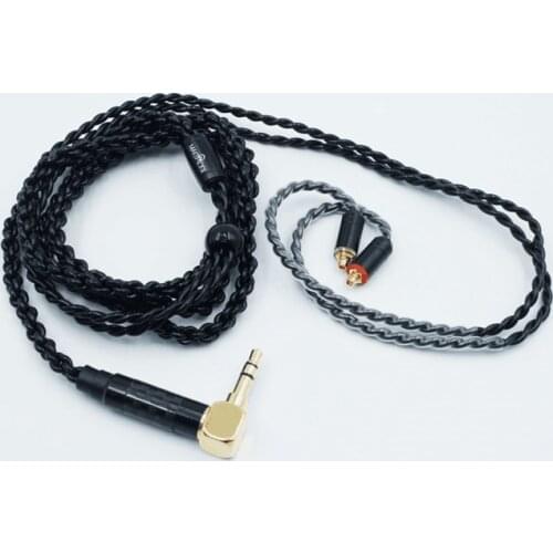 Magaosi TY-01 K5 MMCX 4 Shares x 24 Cores Copper & Silver Mixed Woven HiFi Earphone Upgrade Cable