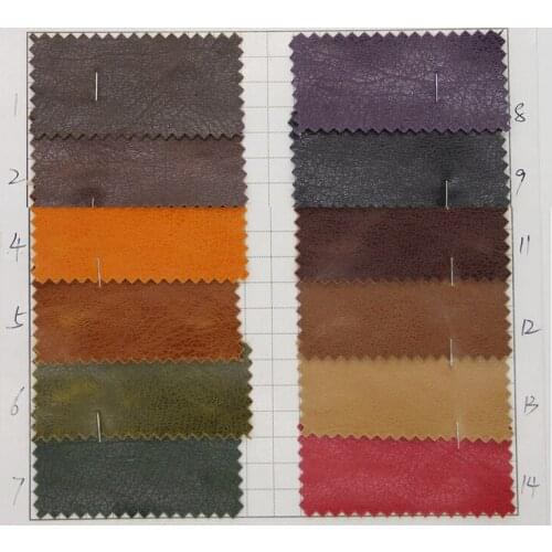 Grade furniture sofa leather/ luggage bags leather/ PU leather Crazy Horse/ skin for furniture/ furniture fabric sofa/ wholesale