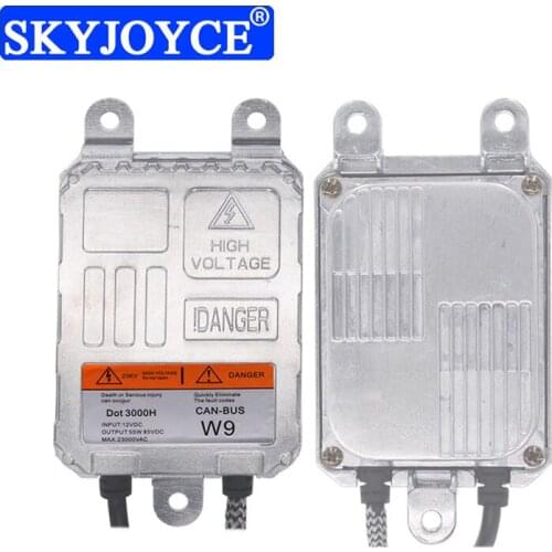 SKYJOYCE 2PCS AC 55W Xenon HID Canbus Ballast 12V Slim EMC Error Free Digital Reactor For 55W H1 H3 H7 H11 Car Headlight Lamp