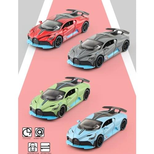 XinAoBugatti DIVO New Concept Simulation Exquisite Sports Car Die-Casting Toy Car 1:32 Ratio Childrens Racing Gift Boy Cool Toy