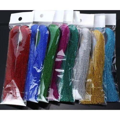Flashabou Accent Fly Tying Materials;Available in 8 Colors, 1/69" Wide By 12" Long