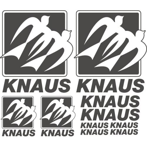 For Knaus Old aufkleber sticker wohnmobil camper wohnwagen caravan 10 Sticker Car Styling